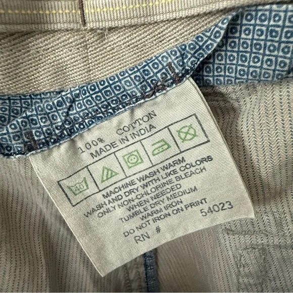 🏷️ GAP Striped Utility Pants Mens S 30-32 Cotton Industrial Workwear NWT - Picture 9 of 11